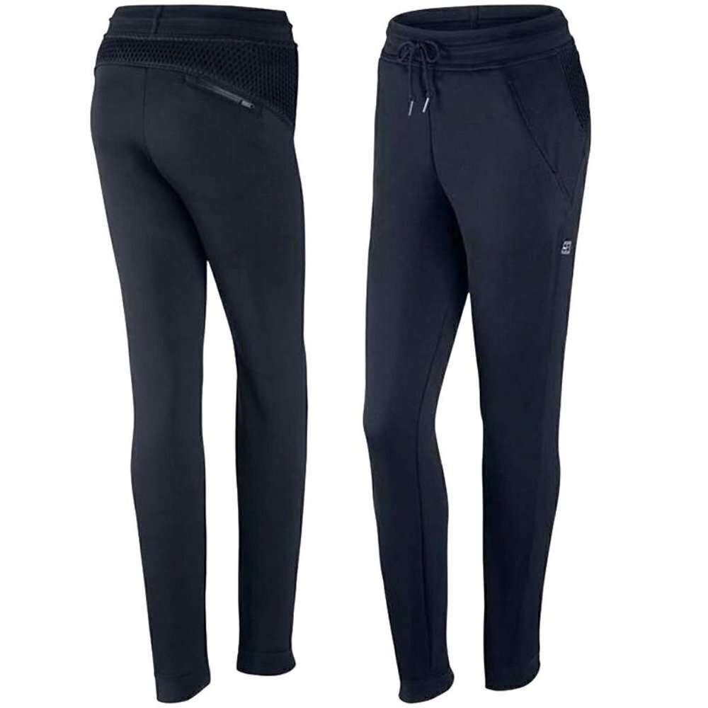 Nike Men's Court Tennis Pant Black Tech Hypermesh Pull On Large 744000-011 - Picture 1 of 10
